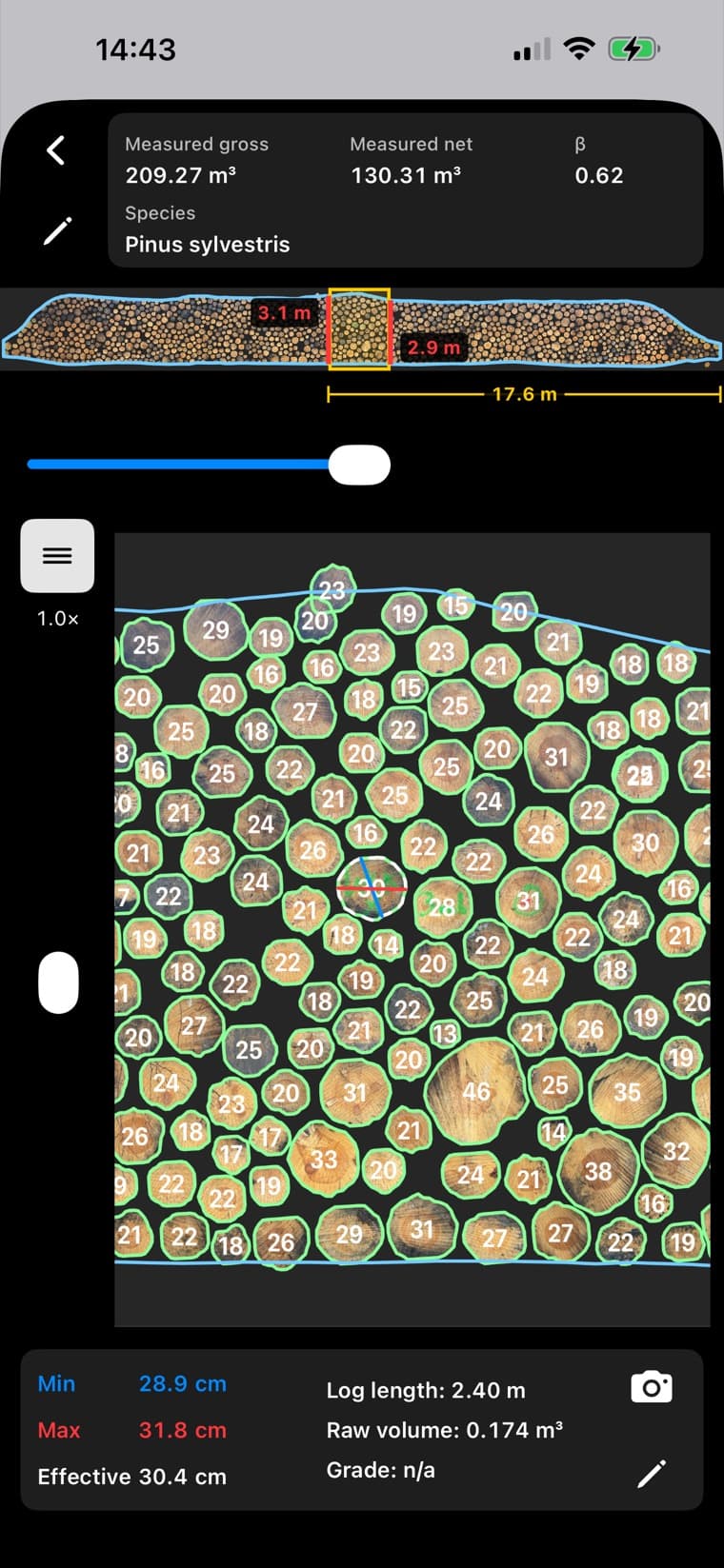 Check the detected logs (EN)